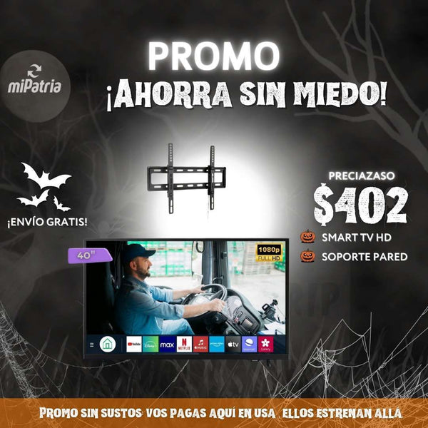 Smart TV TCL 40″ Full HD con Soporte