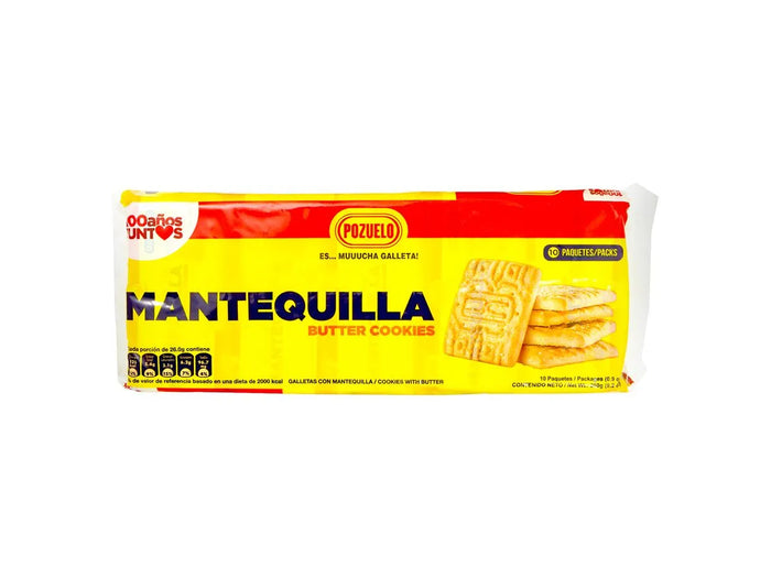 Galleta Pozuelo Mantequilla - 260Gr 12UND