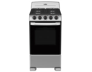 ESTUFA MABE GAS 20" GRIS, 4 QUEMADORES
