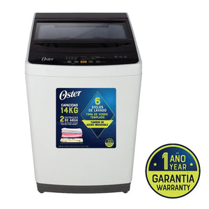 Lavadora Oster de 17kg sawmk0017w