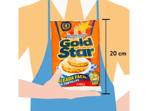 Harina De Trigo Gold Star Baleada Facil Para Tortilla 1 lb