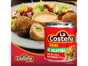 La Costena Chile Jalapeno Rajas 121GR