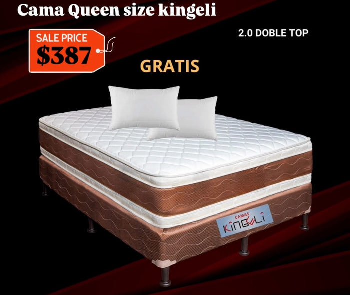 Cama Queen Kingeli