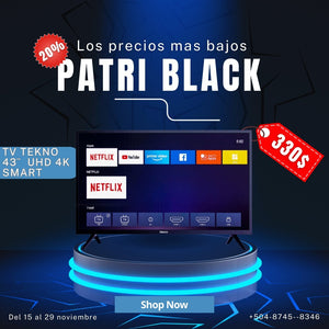 Televisor Tekno
43 pulgadas UHD 4K Smart
