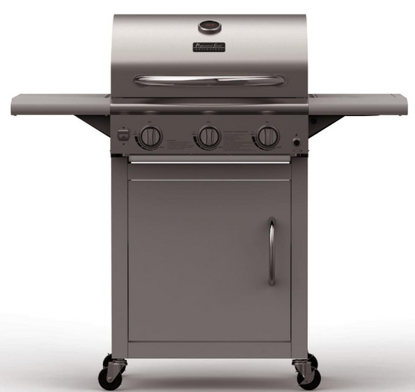 ANAFRE A GAS 24" 3 QUEMADORES ACERO