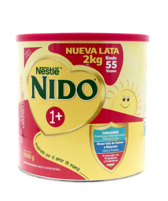 Leche en Polvo Nido 1+ Instantánea 2000 Gr