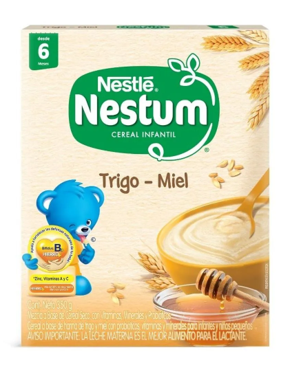 Cereal Nestum Trigo Miel 350 Gr