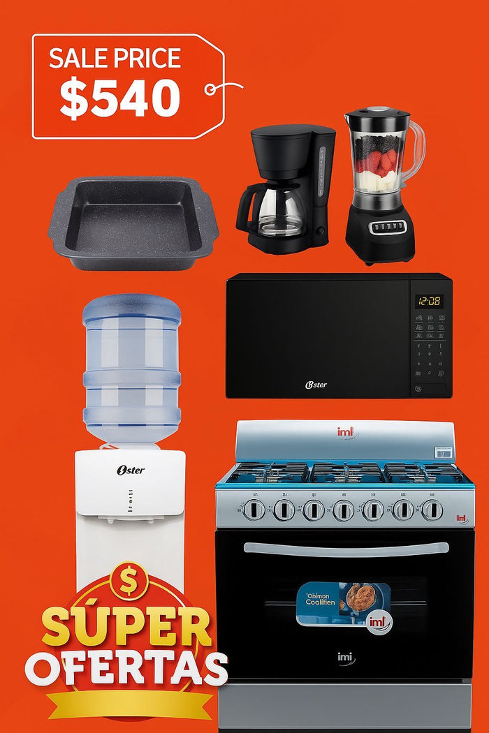 Combo de Estufa de 6 articulos