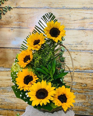 Arreglo Girasoles 6 unidades
