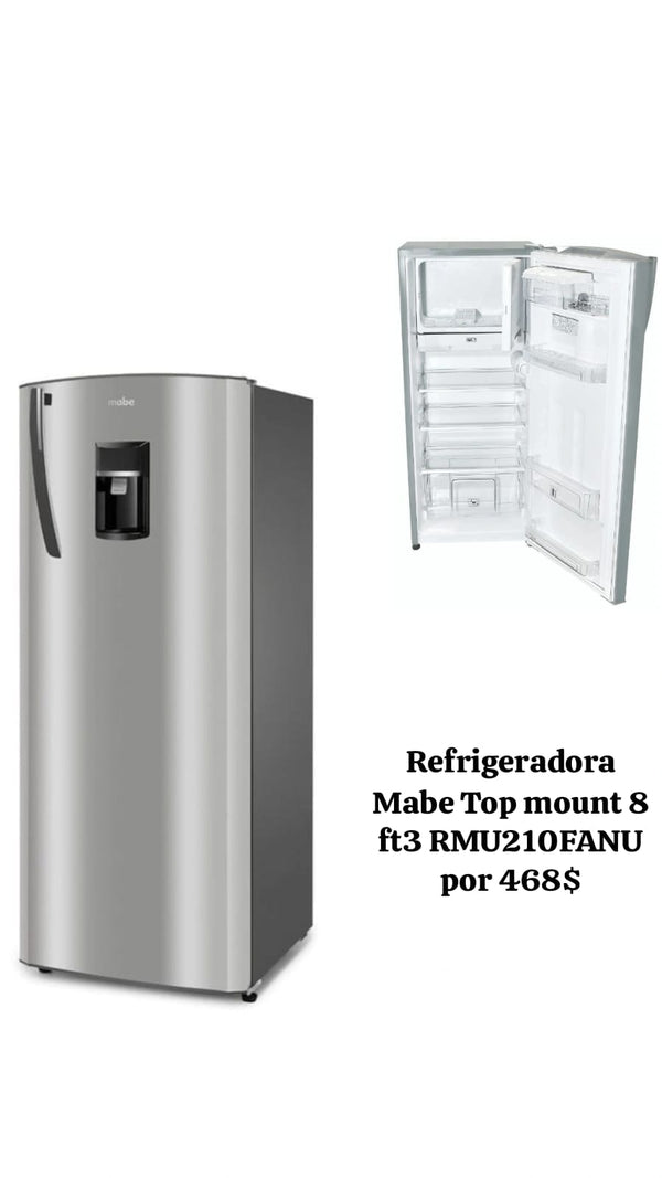 Refrigeradora Mabe Top 8 FT