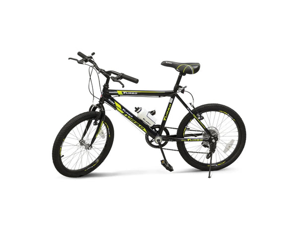 BICICLETA MTB TURBOBIKE HOMB.RIN 20 6V NEGRO