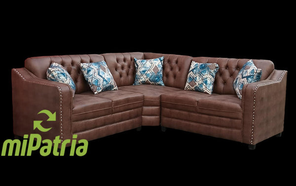 Muebles semi cuero Holanda