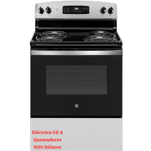 Estufa Electrica GE 4 Quemadores