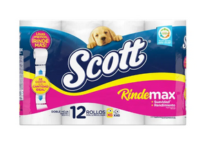SCOTT RINDEMAX DOBLE HOJA 12UN