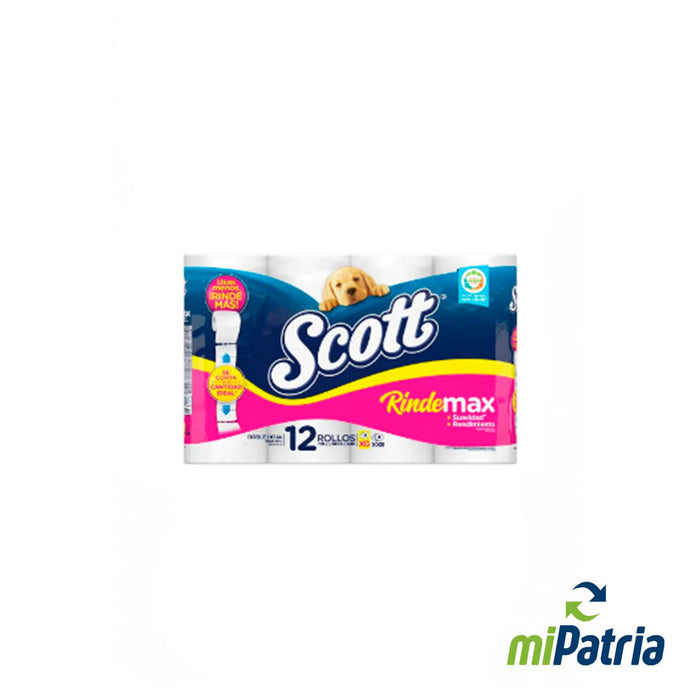 SCOTT RINDEMAX DOBLE HOJA 12UN