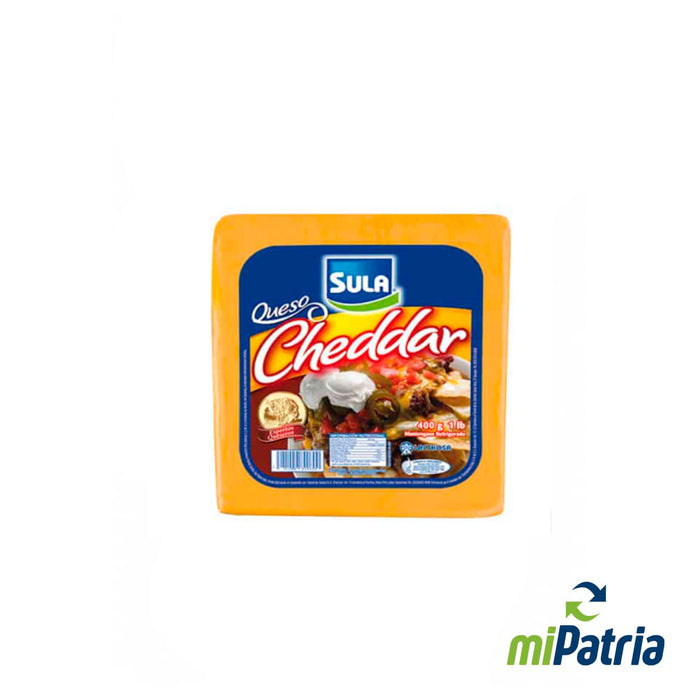 SULA QUESO CHEDDAR 400GRS