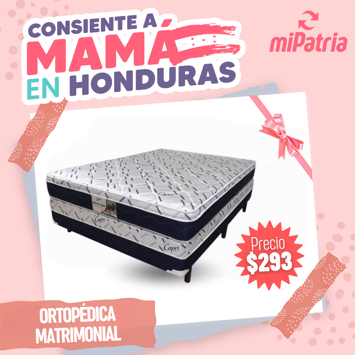 CAMA CAPRY ORTOPÉDICA MATRIMONIAL