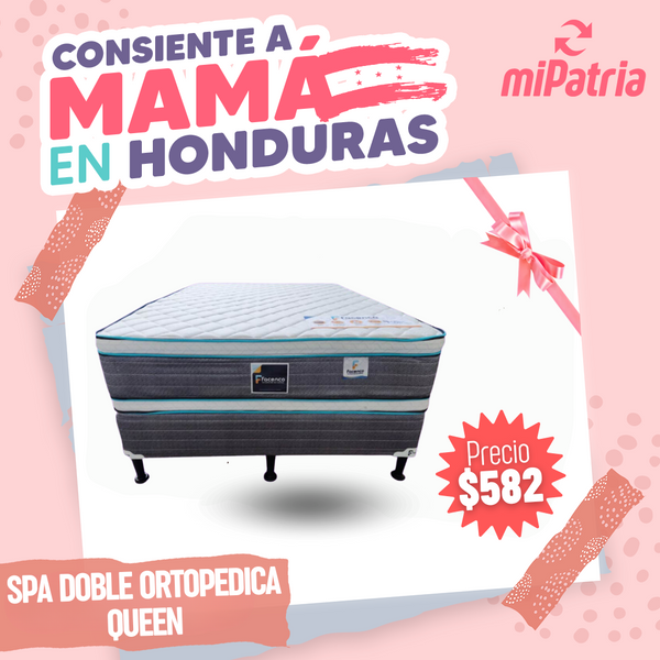 CAMA FASENCO SPA DOBLE ORTOPÉDICA QUEEN