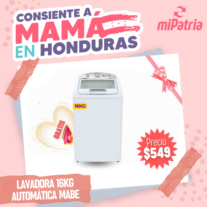 LAVADORA MABE 16KG