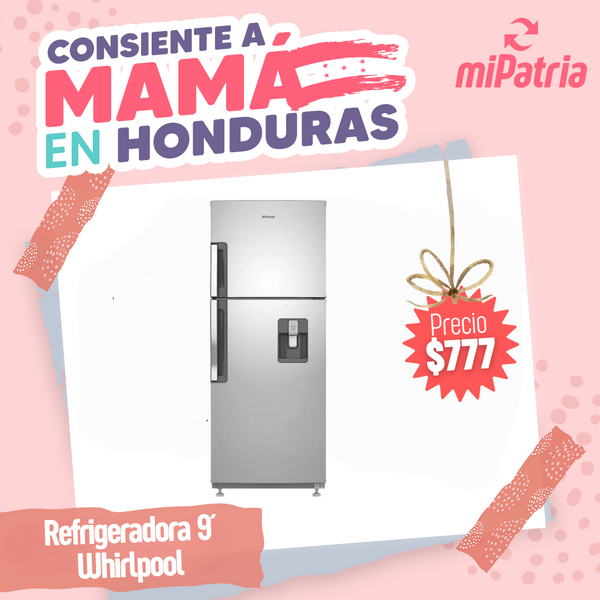 Refrigeradora 9´ Whirlpool