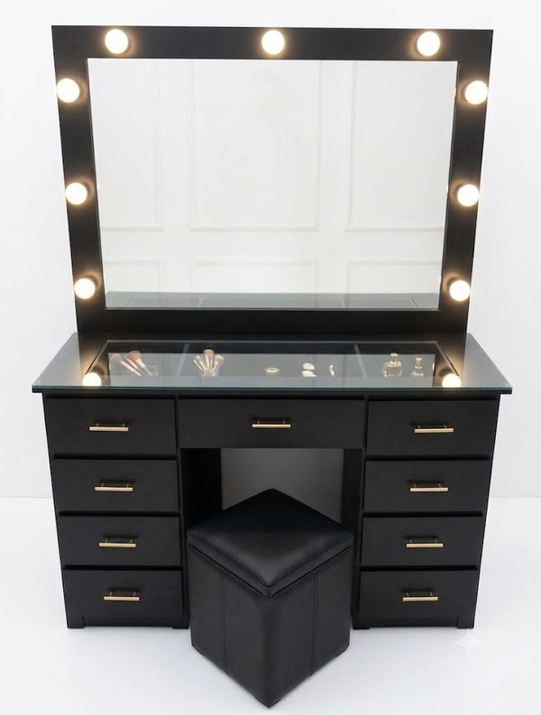 Vanity tocador con espejo + luces