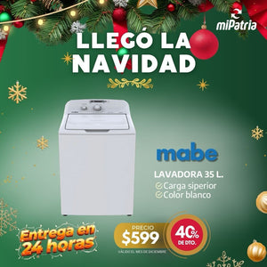 Lavadora Mabe 35l
