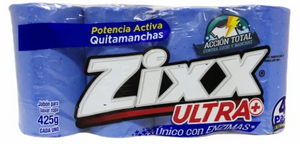 ZIXX JABON AZUL 4PACK 425G