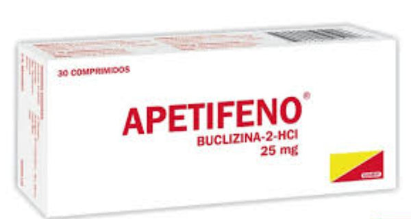 APETIFENO 30 CAP USA