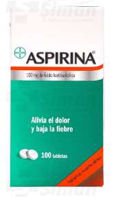 Aspirina Masticable