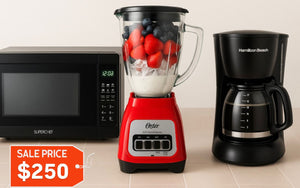 Combo de Licuadoras, microhondas y cafetera