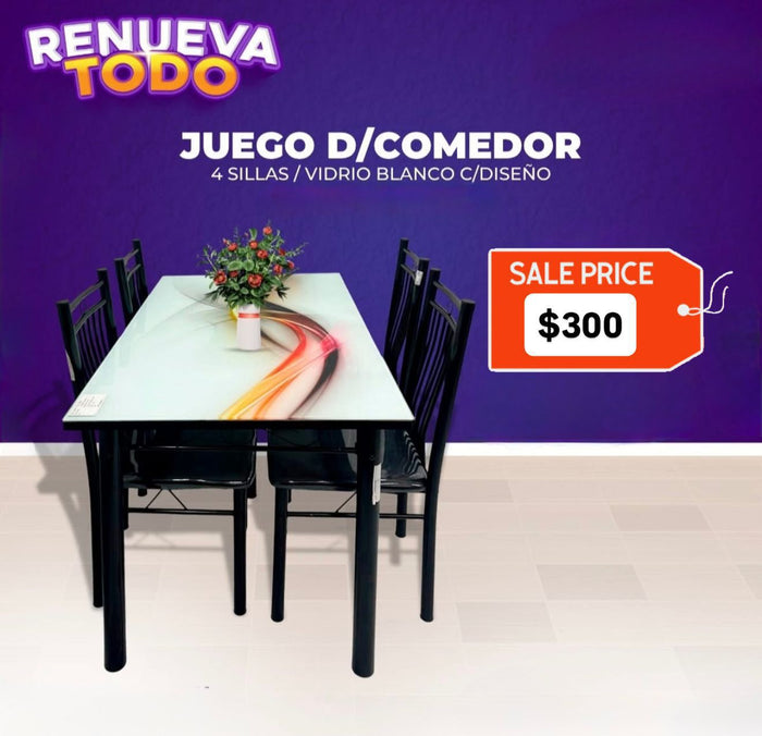 Comedor de 4 personas