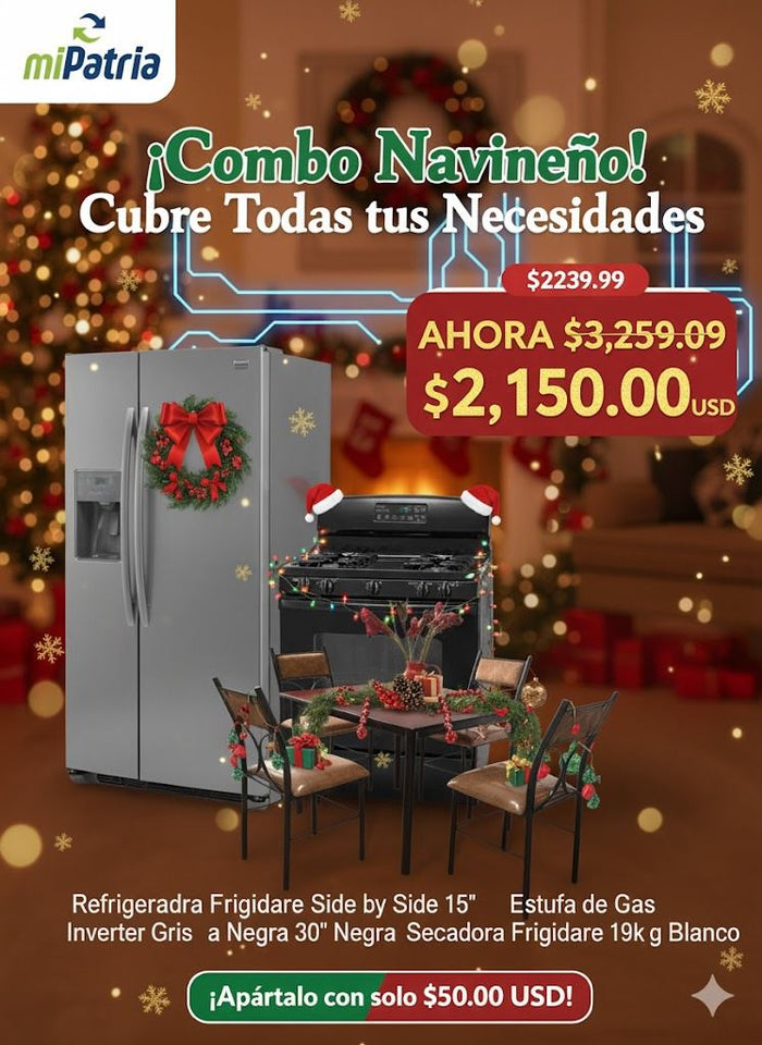 Combo Navideño Linea Blanca