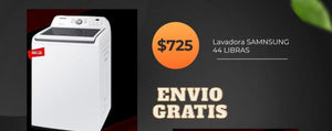 Lavadora Samsung 44 libras