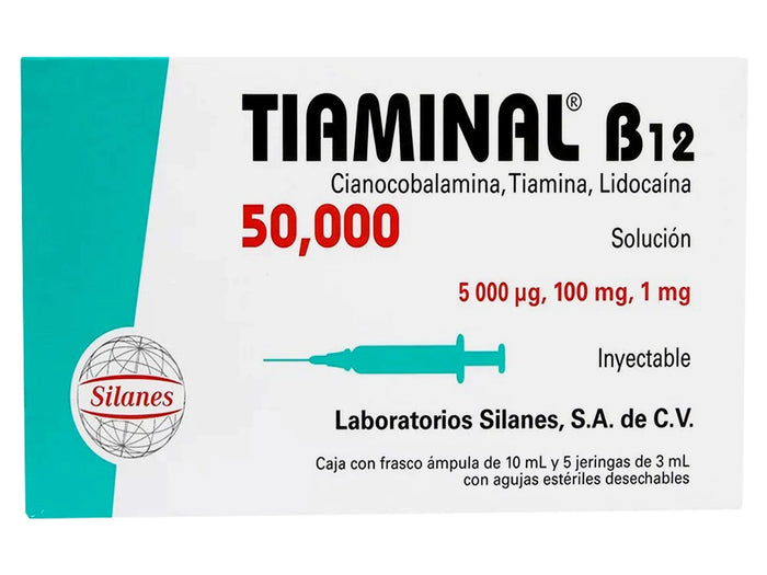 TIAMINAL B12 INYECTABLE USA