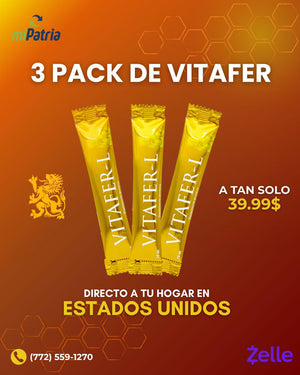 VITAFER 3 PACK 10ml USA