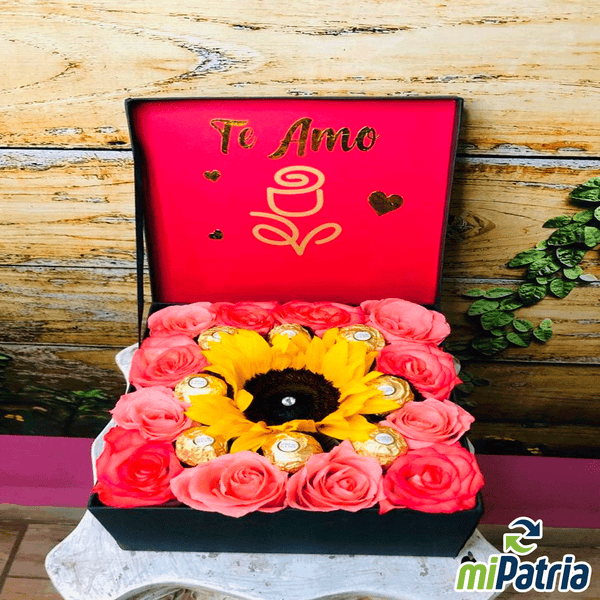 Flowerbox caja cuadrada