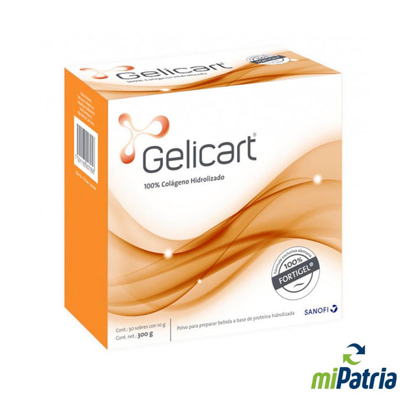 GELICART 10 MG X 30 SOBRES USA