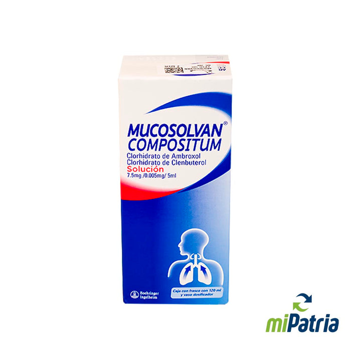 MUCOSOLVAN COMPUESTO 120 ML USA