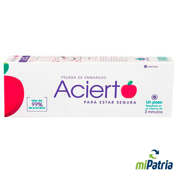 PRUEBA DE EMBARAZO ACIERTO