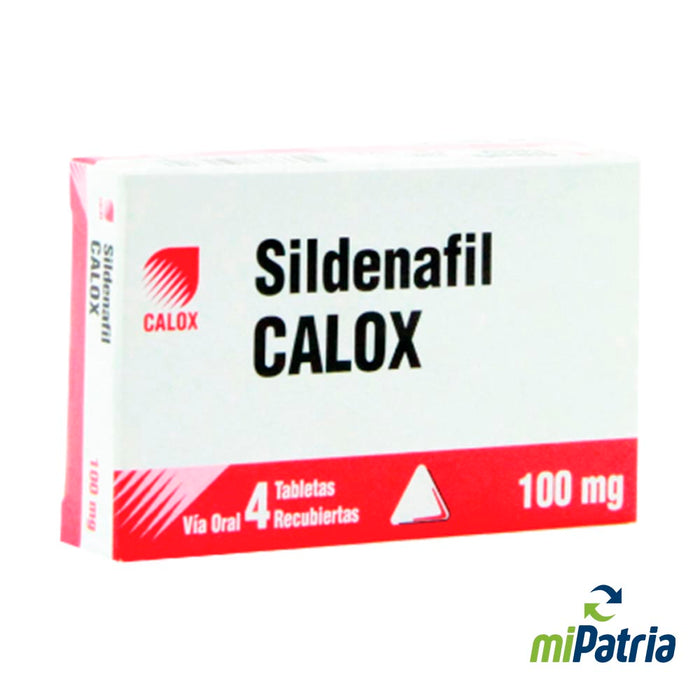 SILDENAFIL 100 MG X 4 TAB