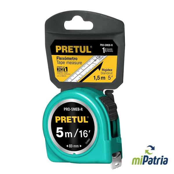 Cinta métrica Pretul 3/4x16 Pie