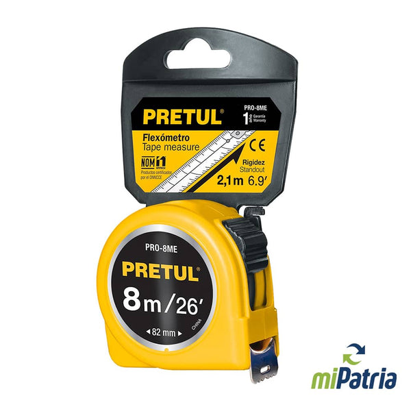 Cinta Métrica Pretul 26 Pie
