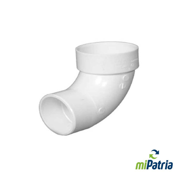 Codo PVC 2"x90 potable Amanco
