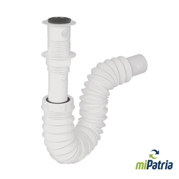 Sifón lavamano flexible Foset 235