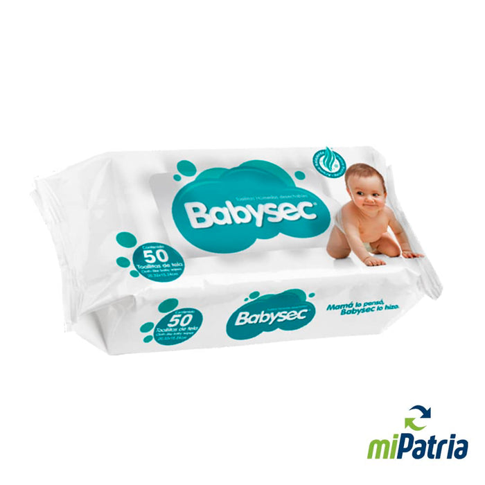 BABYSEC TOALLAS HUMEDAS 20 UND