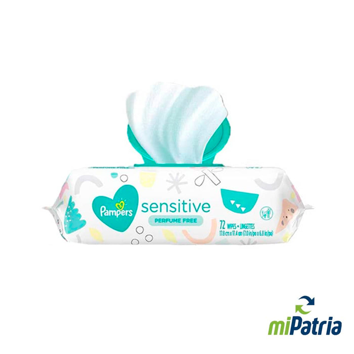 PAMPERS SENSITIVE  56 WIPES