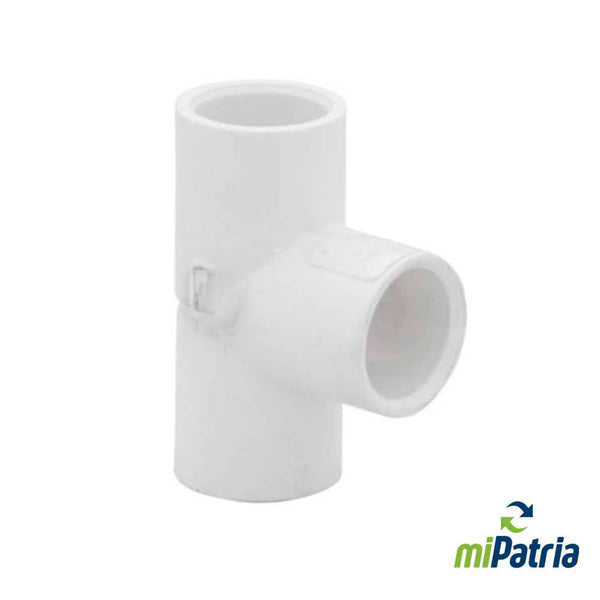 Tubo T PVC 1/2" Amanco